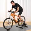 VEVOR Bike Trainer Stand, Magnetic Stationary Bike Stand for 26"-29" Wheels, Low Noise Motor, Protable Folding Bicycle Trainer - 2 of 4