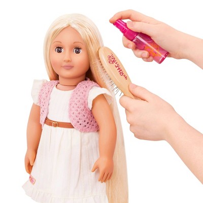 Our Generation Hairbrush &#38; Spray Bottle Hair Care Set for 18&#34; Dolls_1