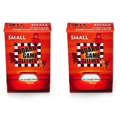 Dragon Shield Arcane Tinmen Small Non-Glare Board Game Card Sleeves  44mm x 68mm  Bundle of 2  100 Sleeves Total