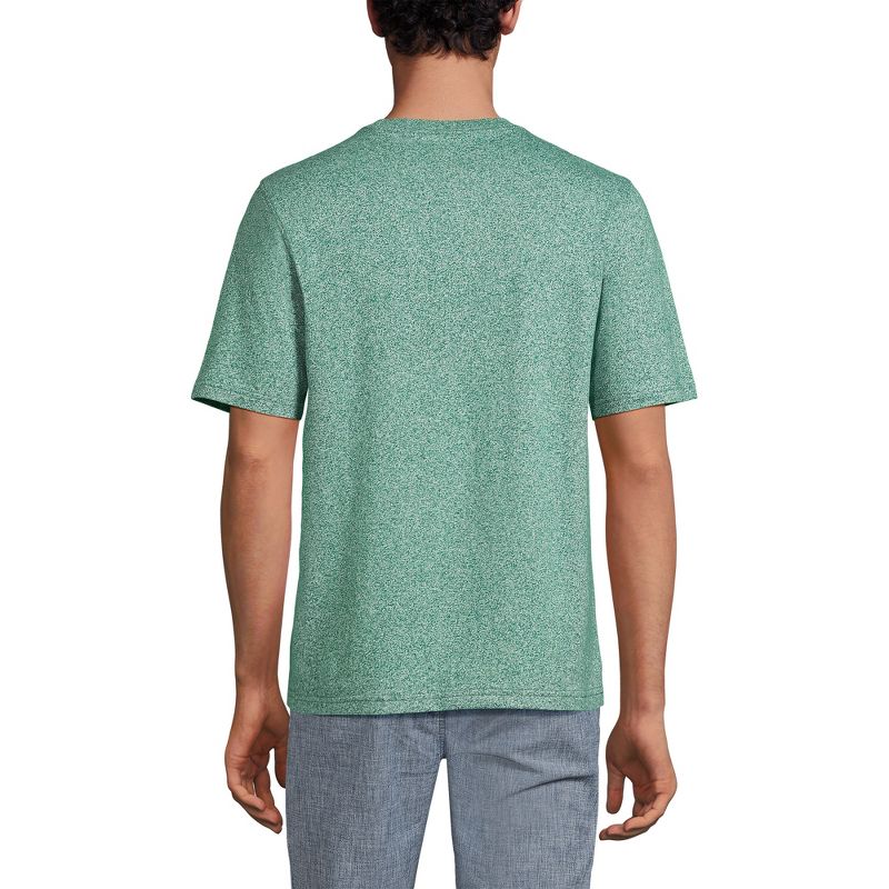 Lands' End Men's Super-T Short Sleeve T-Shirt with Pocket, 2 of 4