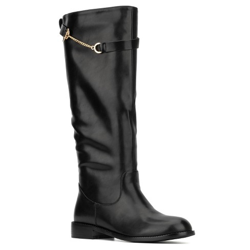 Black riding boots target on sale