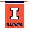 Briarwood Lane Illinois Fighting Illini House Flag NCAA Licensed 28" x 40" - 2 of 4