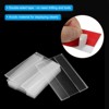 Unique Bargains Office Store Display Frame Adhesive Wall Mount Acrylic Sign Holder 12 Pcs - 4 of 4