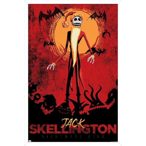 Jack Skellington Prints Tim Burton Book Art Print Pack Nightmare