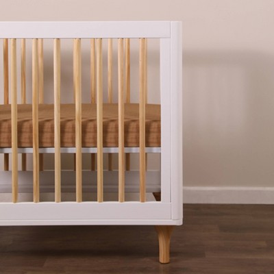 Burnt Sienna Organic Cotton Mini Crib Sheet