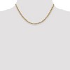 Black Bow Jewelry 3mm, 14k Yellow Gold, Diamond Cut, Milano Rope Chain Necklace - 2 of 4