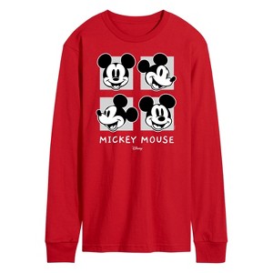 Men's - Disney - Mickey & Friends Long Sleeve Graphic T-Shirt - 1 of 3