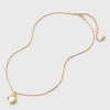 14K Gold Dipped Bow Mother of Pearl Heart Locket Pendant Necklace - Gold: Singapore Chain, Gift Box Included - 3 of 4