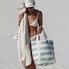Sunnylife Light Cooler Tote - La Palma Sage Stripe - 6Gal - 4 of 4