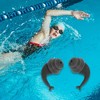 Unique Bargains Fishtail Triple-layer Soundproofing Swimming Ear Plugs 1 Pair - 3 of 4