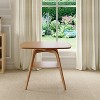 Dexmalle Modern Wooden Dining Table with Open Storage Shelf - 3 of 4