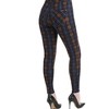 Women's Luxe Plaid Piped Jegging - Peter Nygard - 2 of 3