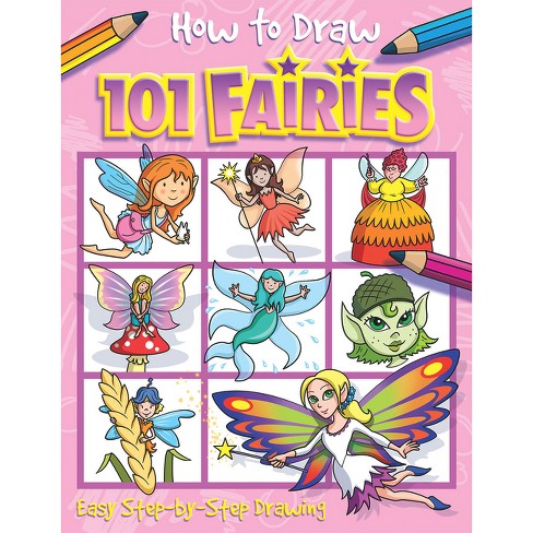 How To Draw A Step By Step Fairy For Kids