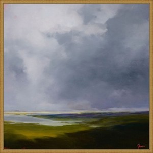 Amanti Art The Green by Patrick Dennis Framed Canvas Wall Art - 1 of 4