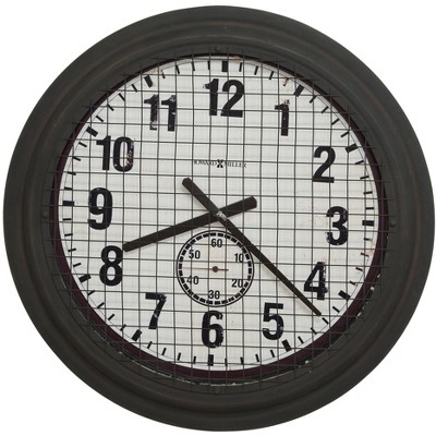 Howard Miller 625625 Grid Iron Works Wall Clock 625625