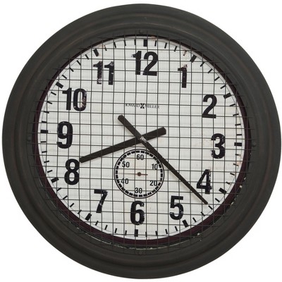 Howard Miller 625625 Howard Miller Grid Iron Works Wall Clock 625625