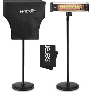 SereneLife Patio Heater Cover for SLOHT40, Tearproof & Waterproof - 1 of 4