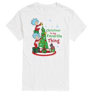 Men's - Dr. Seuss - Christmas Is A Family Thing Short Sleeve Graphic T-Shirt - 1 of 4
