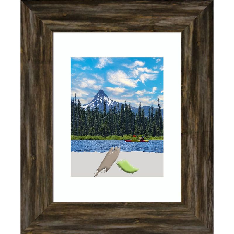 Amanti Art Fencepost Narrow Wood Picture Frame, 1 of 11