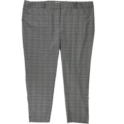 Calvin Klein Womens Plaid Dress Pants