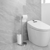 BWE Bathroom Freestanding Toilet Paper Holder Stand with Reserver - 4 of 4