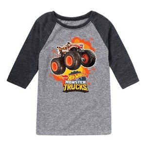 Boys' - Hot Wheels - Tiger Shark Monster Truck - 1 of 4