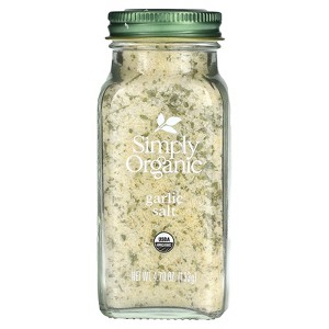 Simply Organic Garlic Salt, 4.7 oz (133 g) - 1 of 2