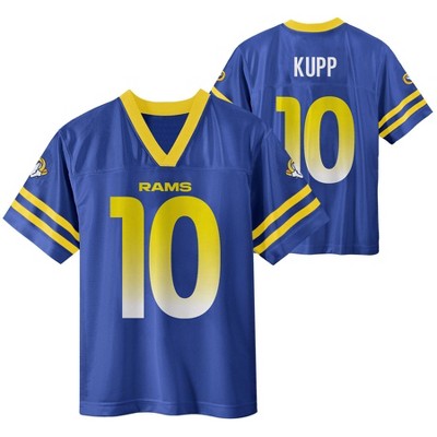 Nfl Los Angeles Rams Boys' Short Sleeve Kupp Jersey : Target