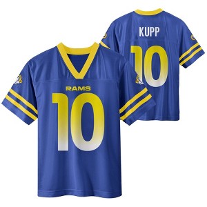 NFL Los Angeles Rams Boys' Short Sleeve Cooper Kupp Jersey - 1 of 3