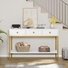 Console Table with 3 Drawers - 3 of 4