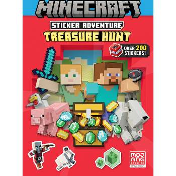 Minecraft Sticker Adventure: Treasure Hunt (Minecraft) - by  Random House (Paperback)