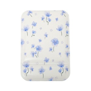 Unique Bargains Women Makeup Mirror for Travel Blue Purple 1 Pc - 1 of 4