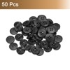 Unique Bargains Wooden DIY Craft Clothing Sewing Buttons 50 Pcs - 3 of 4