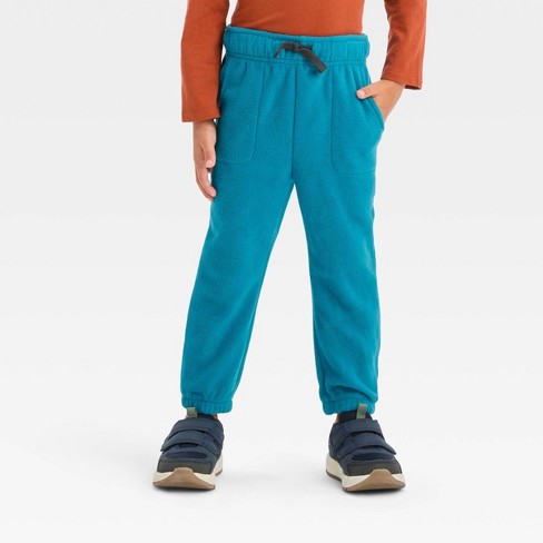 Boys' Fleece Jogger Pants - Cat & Jack™ Black Xs : Target