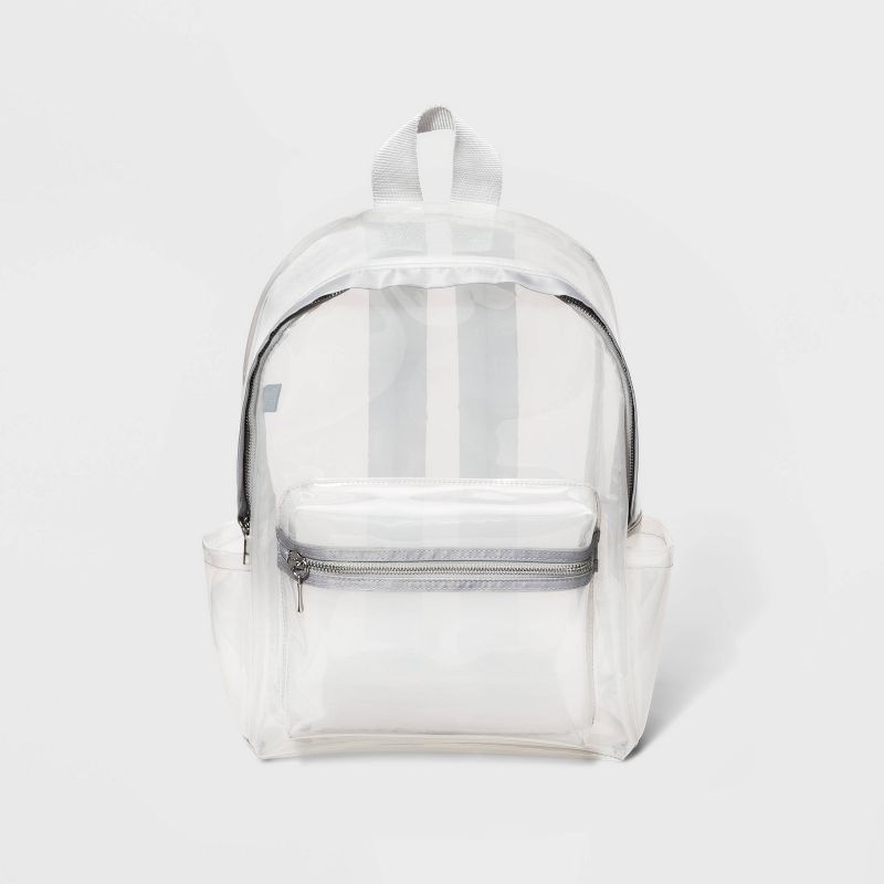Clear Jelly Backpack - Wild Fable&#8482; White, 1 of 5
