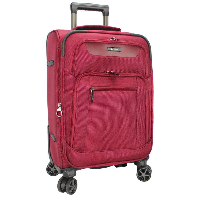 Dejuno Executive 3-Piece Spinner Luggage Set With USB Port, 2 of 8