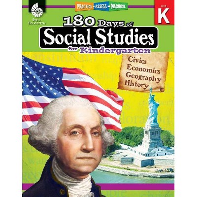 180 Days of Social Studies for Kindergarten - (180 Days of Practice) by  Kathy Flynn (Paperback)