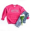 Simply Sage Market Women's Graphic Sweatshirt Embroidered Boston Massachusetts - 3 of 3
