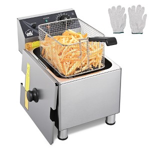 WeChef Electric Countertop Deep Fryer with Basket 12L 1800W  Stainless Steel Fryer for Restaurant and Home Use - 1 of 4