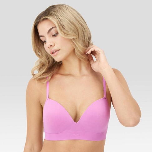 Maidenform M Women's Seamless Bralette Mbt110 - Magenta Quartz 3xl