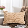 REGALWOVEN Geometric Decorative Farmhouse Throw Pillow Covers Soft Plush Cushion for Sofa Living Room Office 2 Pcs - 2 of 4