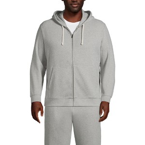 Lands' End Men's Serious Sweats Full Zip Hoodie - 1 of 3