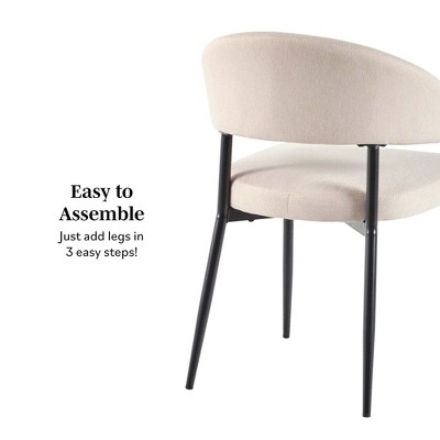 Walker Edison Dining Chair - Thumbnail 4