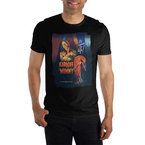The Mummy Classic Monsters Horror Movie Mens Black Graphic Tee - 1 of 1