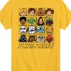 Boys' - Star Wars - Yoda and Friends Face Grid Short Sleeve Graphic T-Shirt - 2 of 4