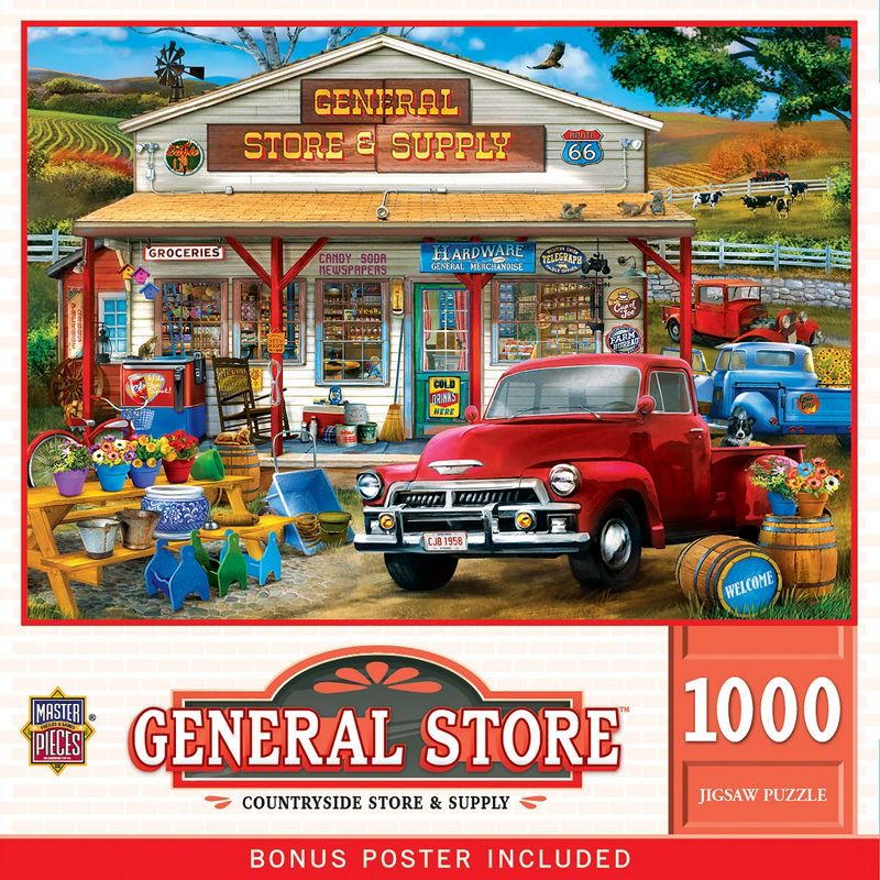 MasterPieces 1000 Piece Jigsaw Puzzle - Countryside Store - 19.25"x26.75", 2 of 8