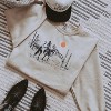 Women's Unisex Saddle Up And Ride Sweatshirt - Laree + Co. - 2 of 2