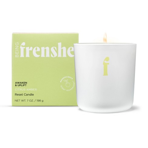 Being Frenshe Reset Candle With Essential Oils To Awaken & Uplift