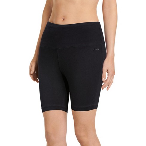 Black Stretch Cotton Short - WOMEN Shorts