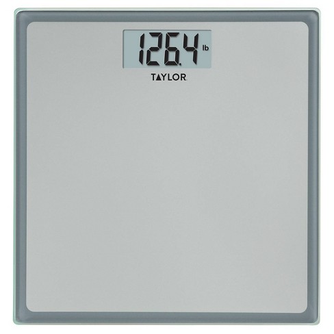 Digital Lightweight Bathroom Scale Black - Taylor